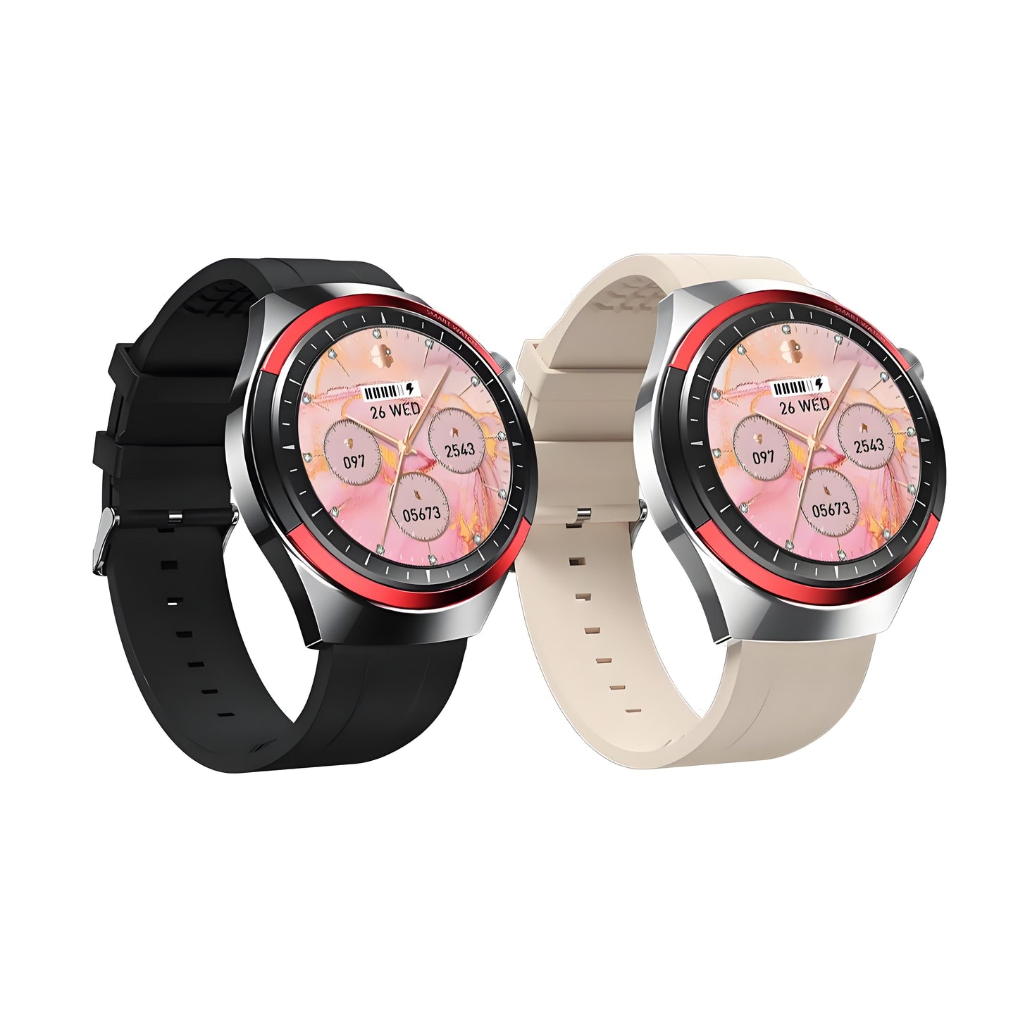 WEKOME Women’s Smart Watch with Blood Oxygen, Heart Rate, Sleep & Fitness Tracking, NFC, Bluetooth Call