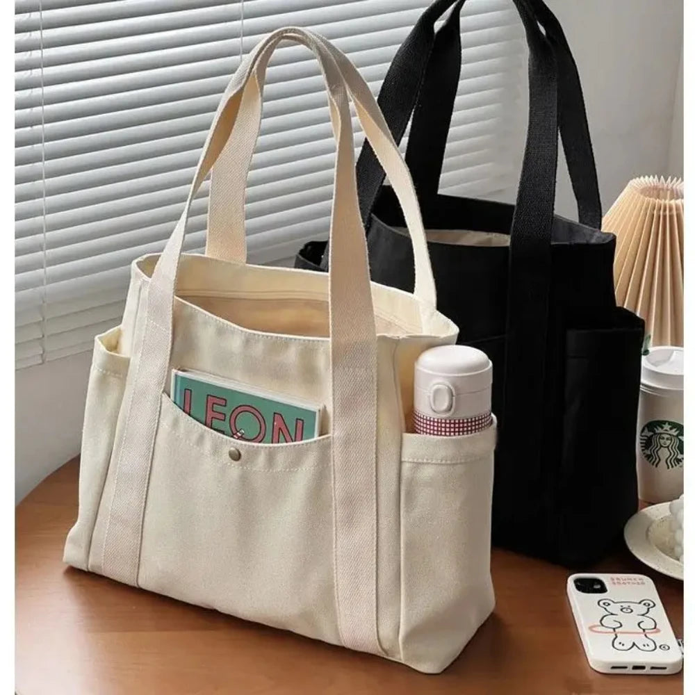 Canvas Tote Bag for Work, School & Everyday Use
