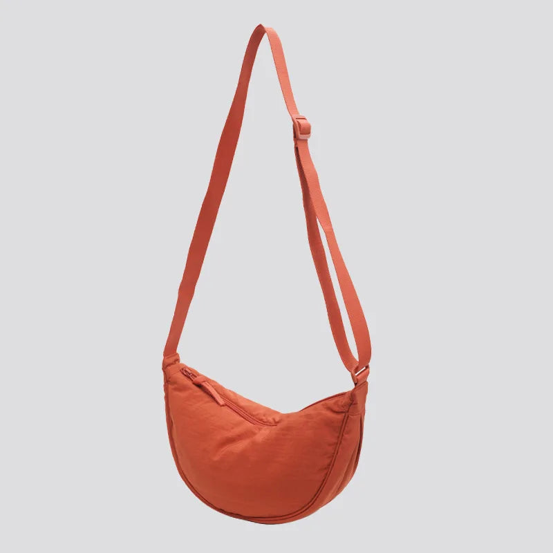 Women's Casual Nylon Crossbody Hobo Bag – Large Capacity Tote & Travel Purse