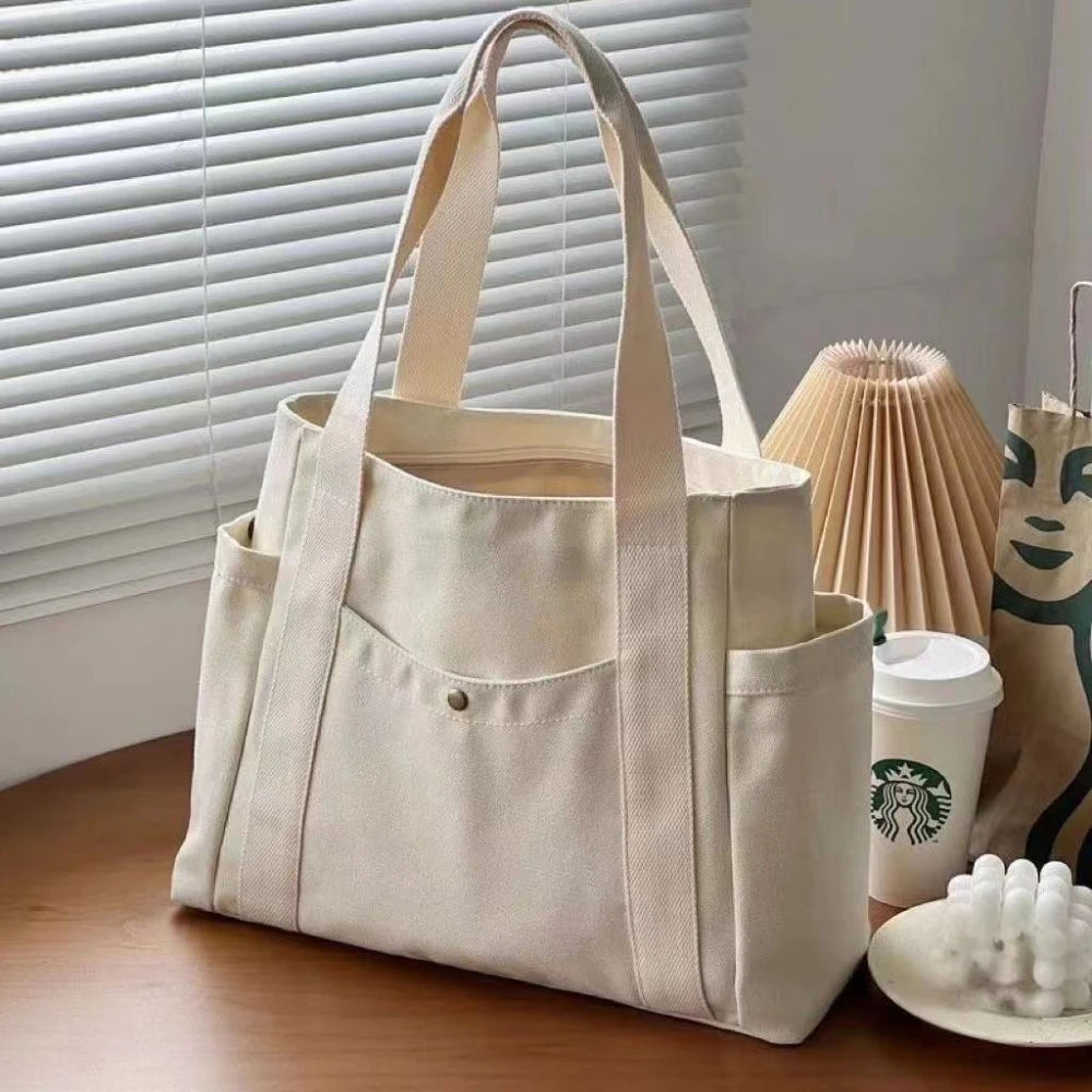 Canvas Tote Bag for Work, School & Everyday Use