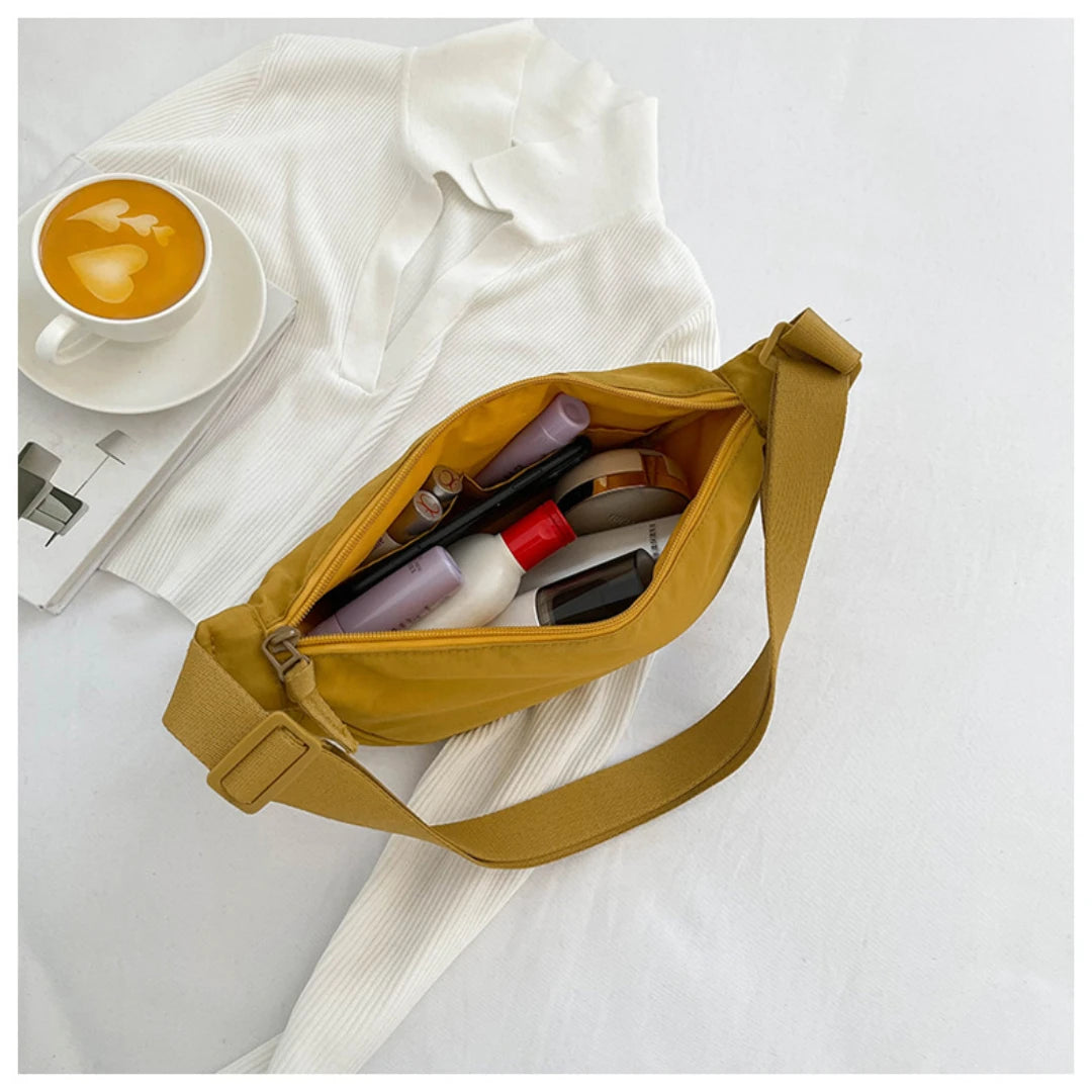 Women's Casual Nylon Crossbody Hobo Bag – Large Capacity Tote & Travel Purse