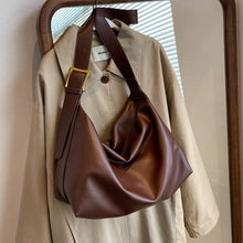 Load image into Gallery viewer, Vintage PU Leather Boston Handbag: Stylish Shoulder Crossbody Bag for Women
