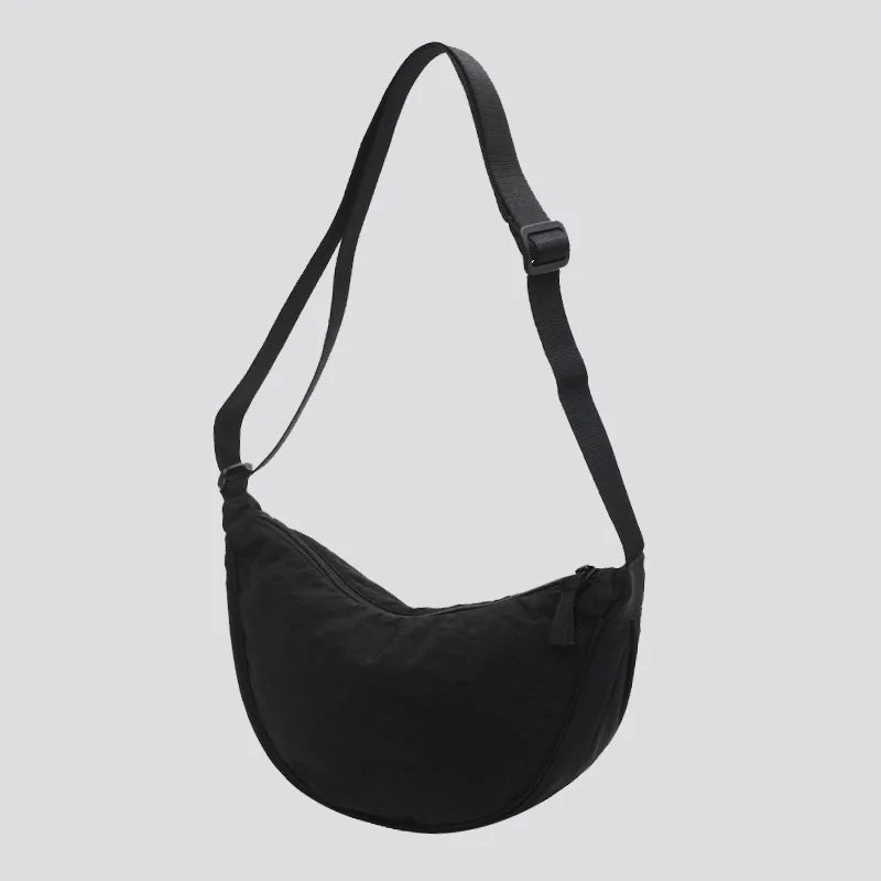 Women's Casual Nylon Crossbody Hobo Bag – Large Capacity Tote & Travel Purse