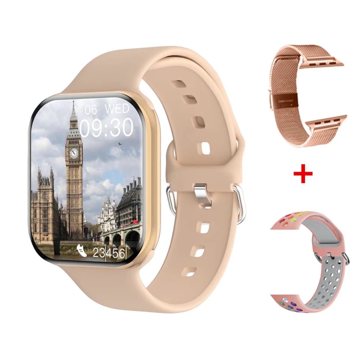 2025 Series 10 Smartwatch GPS Bluetooth Call Music Video Heart Rate Waterproof NFC