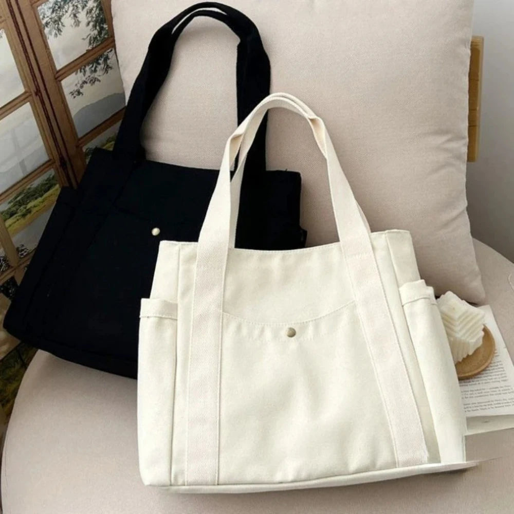 Canvas Tote Bag for Work, School & Everyday Use