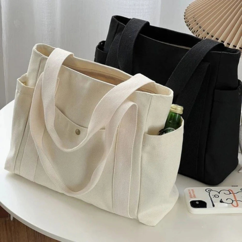 Canvas Tote Bag for Work, School & Everyday Use