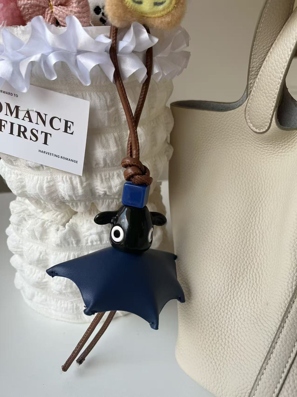 Elf Bag Pendant Tassel – Cute Doll Keychain & Car Hanging Accessory