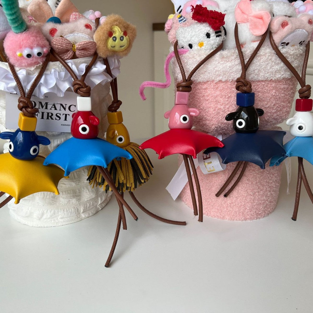 Elf Bag Pendant Tassel – Cute Doll Keychain & Car Hanging Accessory