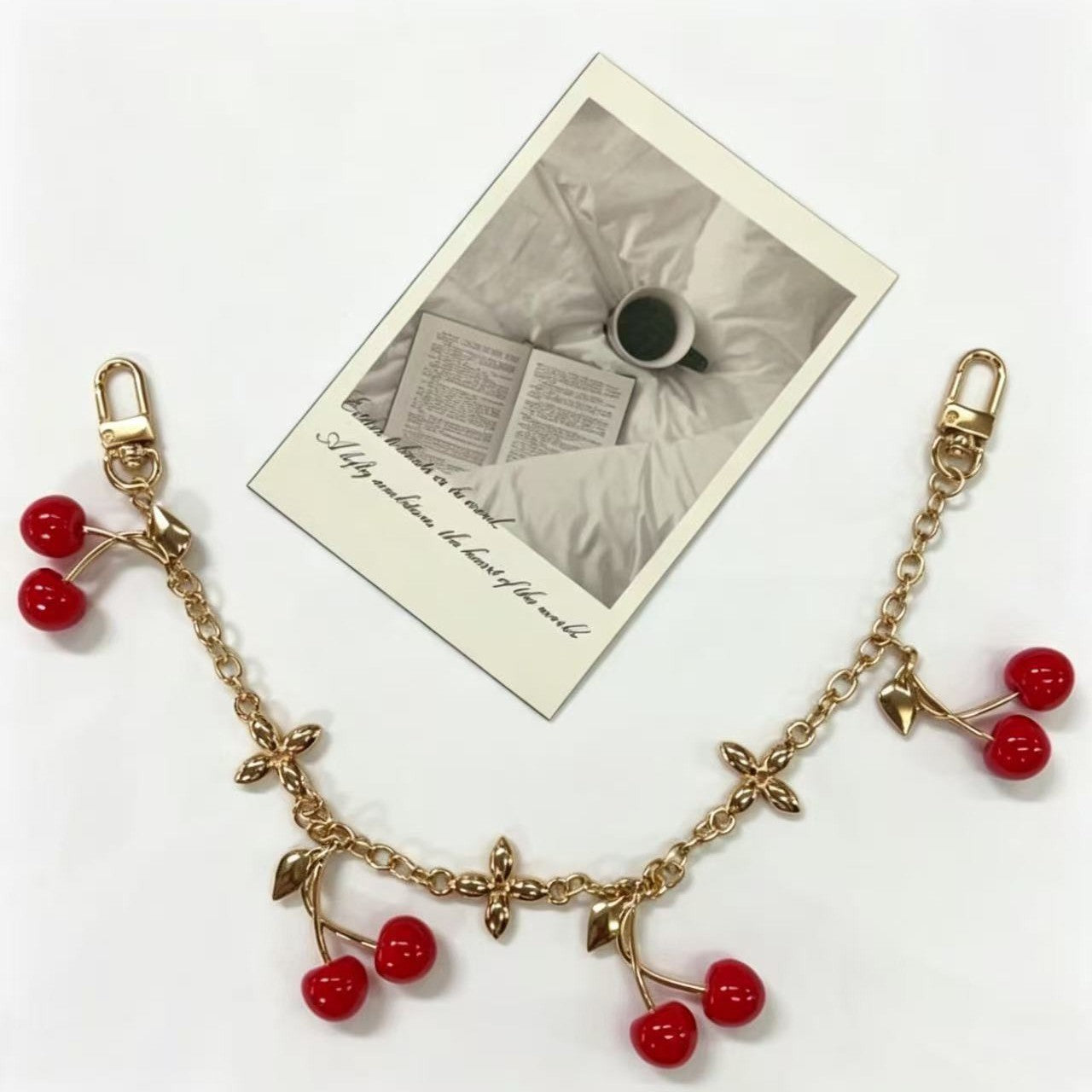 Cherry Bag Hanging Chain – Fashionable Versatile Luggage Accessory