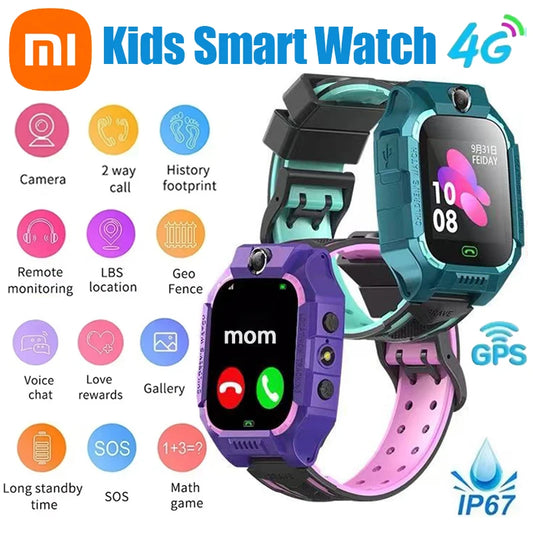Xiaomi Kids 4G Smart Watch – GPS Tracker, SOS Call, Waterproof Children’s Watch
