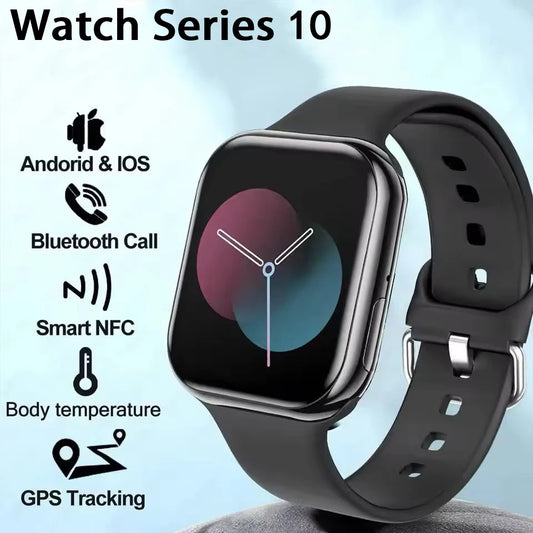2025 Series 10 Smartwatch GPS Bluetooth Call Music Video Heart Rate Waterproof NFC